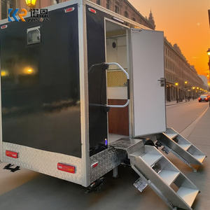 Remolque de Baño Portátil Prefabricado para <span class=keywords><strong>Alquiler</strong></span>, Baño Móvil, Remolque de Baño <span class=keywords><strong>con</strong></span> Ducha y Sanitario Portátil en Venta - Product Image 4