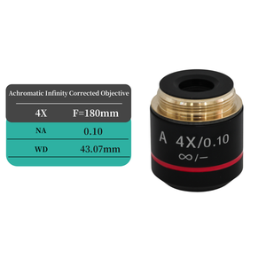 BOSSQING OEM desteklenen özelleştirilebilir siyah biyolojik renksiz Infinity objektif <span class=keywords><strong>Lens</strong></span> anti-yansıtıcı kaplama 20.32mmRMS 200g - Product Image 2