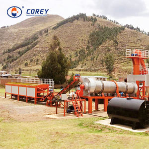 Planta Mezcladora de Asfalto de Alta Eficiencia Corey con Convertidor de Frecuencia y Bomba de Aceite, 1 Año de Garantía, Fabricante Chino - Product Image 1