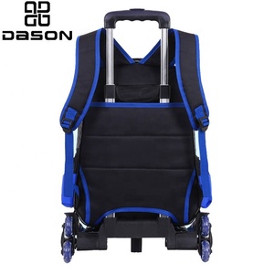 New 3D cán bookbag cho các trường học, lăn Ba lô cho trẻ em với có thể tháo rời bánh xe, xe đẩy túi đi học chàng trai và cô gái - Product Image 6