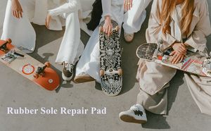 1 paio di bottone completo Sole ricambio in gomma 3.7mm spessore riparazione antiscivolo per <span class=keywords><strong>scarpe</strong></span> piatte, giallo - Product Image 6