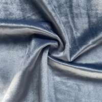 Tissu de velours italien en velours néerlandais de couleur unie rideau canari sac housse de canapé tissu de coussin en velours