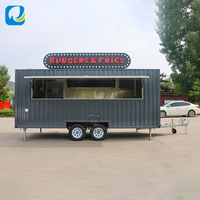 Remolque de Comida Grande con Múltiples Camas, Equipado con Cocina Completa, Caravana Móvil para Catering, Ideal para Negocios en Resorts al Aire Libre Durante Toda la Temporada