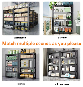 Xếp chồng kệ kho kho kim loại Kệ thép tổ chức dây Giá cửa hàng kệ giá - Product Image 6