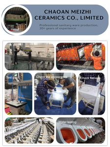 浴室一体式白色陶瓷洁具马桶 - Product Image 4