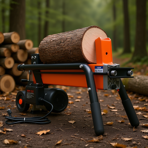 Fendeuse à bois électrique 1500W 6,5 tonnes, machine portable pour fendre le bois, utilisation extérieure - Product Image 2