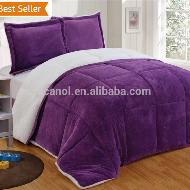 Модные зимние меховые наборы из 3 предметов, комплекты постельного белья, Роскошное Одеяло