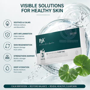 Powerful PDRN Solution Repairing Skin Peptide Anti <strong>Redness</strong> Centella Asiatica Skincare for Calming Care - Product Image 2