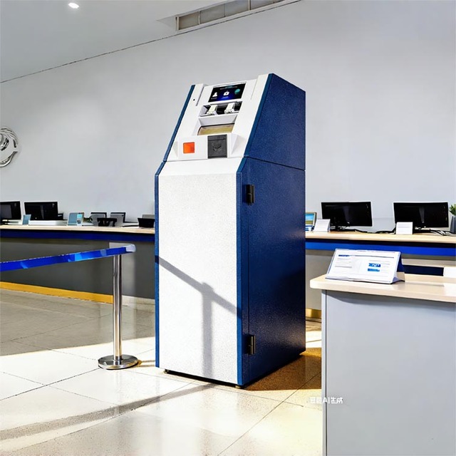 Payment Kiosk Back Office Smart Safe Cash Deposit Machines With Cash Bag Coin Bill Deposit Machine