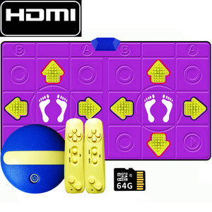 Tapis de danse électronique en PU ultra-fin pour ordinateur USB et jeux vidéo sur <span class=keywords><strong>TV</strong></span>, tapis de danse musicale, tapis de danse de ballet - Product Image 5