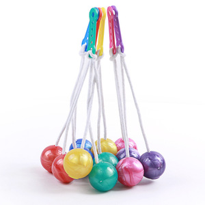 Bolas de plástico para hacer sonido en una cuerda, apilador de clic para niños - Product Image 6