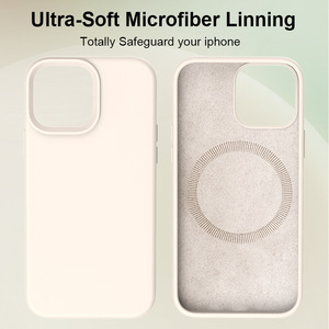 เคสโ<span class=keywords><strong>ท</strong></span>รศัพ<span class=keywords><strong>ท</strong></span>์ซิลิโคนเหลวแท้สำหรับ <span class=keywords><strong>iPhone</strong></span> 15 14 13 12 <span class=keywords><strong>11</strong></span> PRO MAX อุปกรณ์เสริมโทรศัพ<span class=keywords><strong>ท</strong></span>์มือถือระบบแม่เหล็ก - Product Image 5