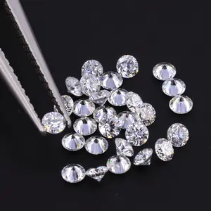 Luxury Jewelry Synthetic Gemstones Hpht Diamond Machine 0.8mm-3mm DEF VVS Loose Diamonds Lab Grown