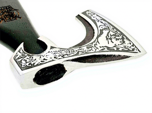 Hache Ragnar, Hache Ragnar Lodbrok, Hache Viking, Hache Nordique, Hache de Combat, Hachette de Camping, Manche en Bois Gravé Personnalisé, Objet de Collection Viking - Product Image 2