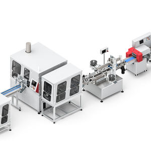 2024 Neue Einführung Ultraschallschweißen vollautomatische Atmung-Gasmaske Baumwolle Holzkohle-Kartusche Filterproduktionsmaschine - Product Image 6