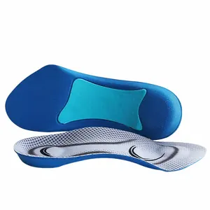 Üretici Unisex Plantar fasiit Tpu kemer desteği 3/4 düz ayak ayakkabı ekler ortopedik isı Moldable tabanlık