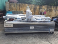 Découpeuse à jet d'eau multifonctionnelle YUANLI AC 5 axes 42KW pour pièces métalliques