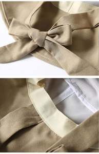 Chapeau Bob Femme à Large Bord avec Sangle, Pliable, Anti-UV, Couleur Unie, Style Coréen, pour Printemps-Été et Voyage - Product Image 5