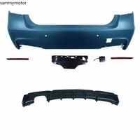 Diffuseur de pare-chocs arrière en PP noir brillant pour BMW F30 328i 330i 335i, pour BMW F30 MT M Sport 2012-2019, accessoires de voiture