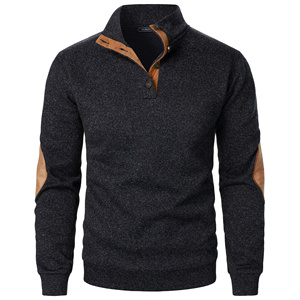 2026 Atacado de Fábrica Euromaidan Suéter Masculino de Tricô Casual Confortável de Gola Alta Manga Longa para Primavera, Outono e Inverno - Product Image 2