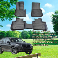 Convient pour 2018-2022 BMW X3 avec tapis de voiture de protection contre les intempéries