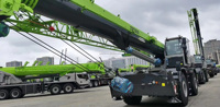 Crane ZRT600 60 Ton 4x4 untuk Medan Berat dengan Boom 61,6m Dijual