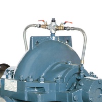 Pompe industrielle à double aspiration à corps divisé haute pression, électrique, monophasée, pour transfert d'eau, 1-340 CV