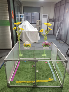 Fabricante de 12 Painéis Transparentes para Cães, Grande Espaço, Cerca Visível para Animais de Estimação - Product Image 4