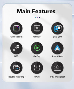 Thông minh xe máy hệ thống định vị cho Ấn Độ Úc Night Vision Camera <span class=keywords><strong>GPS</strong></span> navigation App thiết bị điều khiển bằng giọng nói Navigator - Product Image 2
