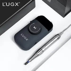 Lugx OEM/ODM polidor de unhas recarregável portátil profissional sem escova máquina de perfuração de unhas