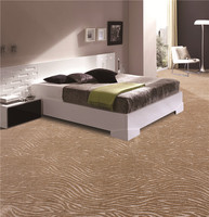 Carrelage en céramique de porcelaine pour la maison, la chambre à coucher, 60x60, carrelage de sol de casino, décoration en laine