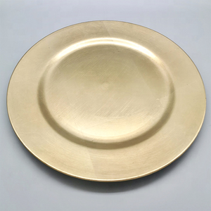 Assiettes jetables assiette en plastique jetable de luxe pour <span class=keywords><strong>la</strong></span> décoration de fête - Product Image 4