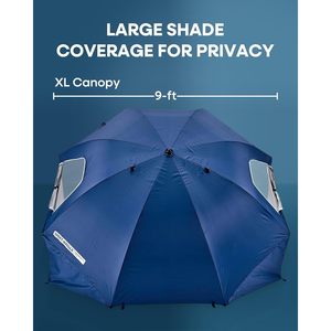 ที่กำบังร่มกีฬา-brella รอบปฐมทัศน์ XL UPF 50 + XL สำหรับกันแดดและชุดป้องกันฝนรอบปฐมทัศน์ - Product Image 2