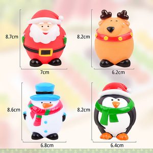 Juguete de Peluche con Sonido en Forma de Reno, Muñeco de Nieve y Pingüino para <span class=keywords><strong>Perros</strong></span>, para Masticar y Limpiar los Dientes - Product Image 2