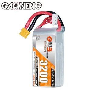 2023 Offres Spéciales GNB GAONENG LiHV 3200mah 6S 22.8V 70C 140C XT60 RC LiPo Batterie pour RC Voiture Drone RC Bateau Soft Pack