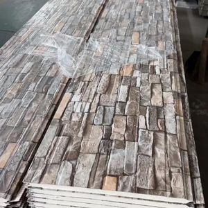 Venta caliente China Pu techo paneles sándwich <span class=keywords><strong>precio</strong></span> por <span class=keywords><strong>metro</strong></span> <span class=keywords><strong>cuadrado</strong></span> 16mm Pu <span class=keywords><strong>precio</strong></span> azulejo <span class=keywords><strong>Panel</strong></span> sándwich - Product Image 5