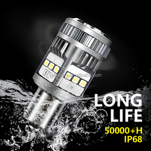 Ventilador Canbus Drl para <span class=keywords><strong>coche</strong></span>, bombilla <span class=keywords><strong>led</strong></span> pequeña de señal automática BAU15S 1156 P21/5W 7440 3156, luz <span class=keywords><strong>led</strong></span> T20 T25 3157 1157 7443 PW24W DRL - Product Image 4