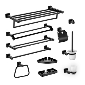 Modern Hotel 304 Stainless Steel Bathroom Accessories Set Steel Sanitary Ware Set