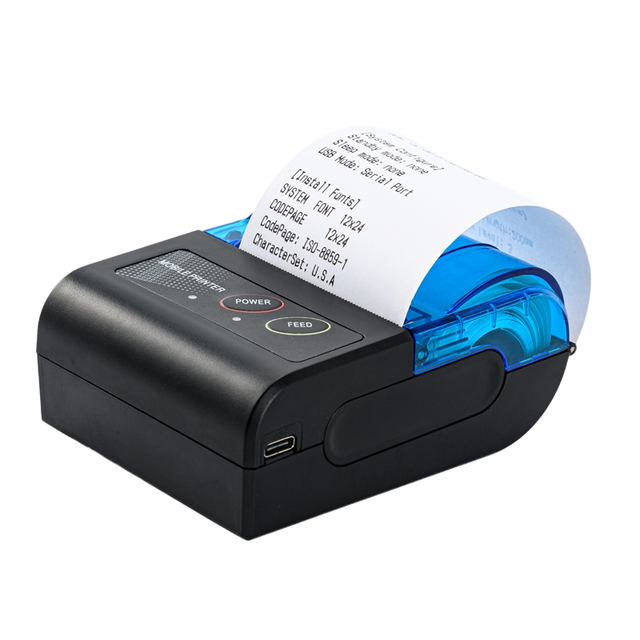 58mm Wireless Mini Mobile Wireless Portable Receipt Thermal Printer,Mini Printer Wireless Thermal