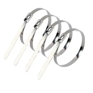 High quality ss201304 316wing lock stainless steel cable tie