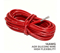 Cable de Silicona Resistente al Aceite y a Altas Temperaturas 12AWG 14AWG para Impresora 3D Industrial y Automatización
