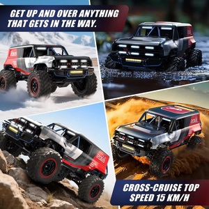 MJX Hyper <span class=keywords><strong>Go</strong></span> H12P Bronco 1/12 Rock Crawler, Auto a Control Remoto, Modelo de Alta Velocidad 4WD, Vehículo Todoterreno Simulado RTR - Product Image 4