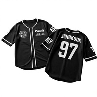 T-shirt décontracté unisexe à manches courtes en jersey respirant pour le soutien des tournées mondiales KPOP JUNGKOOK SUGA JIMIN V ARIRANG J-HOPE RM JIN