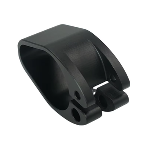 Abrazadera de Montaje de Aluminio Anodizado Negro Mecanizada por CNC Personalizada, Fresado de 5 Ejes, Componente de Repuesto para Motocicleta Personalizado - Product Image 6