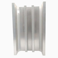 Radiateur de refroidissement LED haute puissance personnalisé en aluminium anodisé extrudé pour la Chine