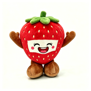 Lindo Peluche de Batido de Chocolate con Cara de Corazón y Pajita, Animal de Peluche Suave para Niños Unisex de 11CM-30CM - Product Image 6
