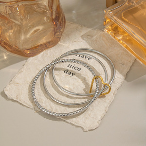 Bracelet en acier inoxydable pour femmes Bijoux de mode <span class=keywords><strong>B83</strong></span> - Product Image 2