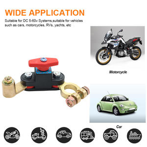 Interrupteur de déconnexion de batterie de voiture 12V 24V, disjoncteur manuel, structure en alliage de zinc, outil de déconnexion du pôle négatif, bouton sans clé - Product Image 4