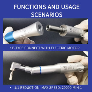 Ensemble de micromoteurs dentaires à basse vitesse avec pièce à main contre-angle - Product Image 6