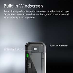 K16 kilise Vlog canlı akışı için özelleştirilmiş profesyonel Mini kablosuz mikrofon - Product Image 6